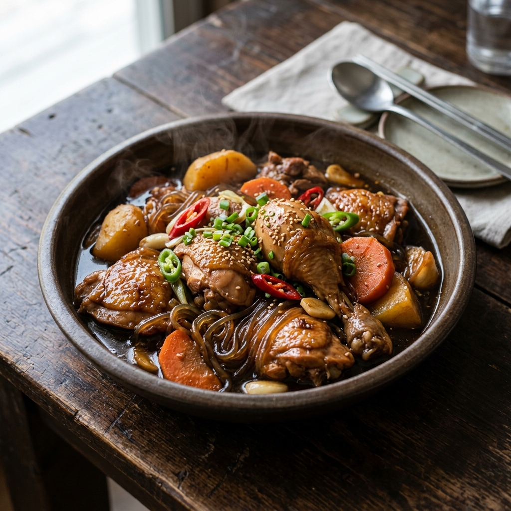 간장 찜닭